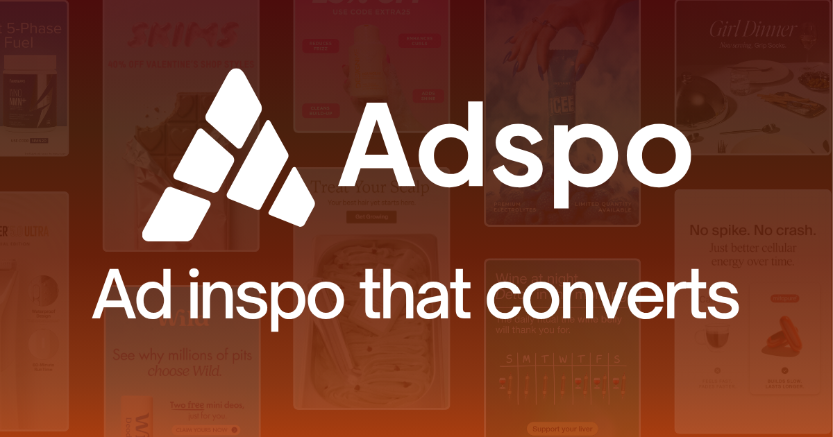 Adspo ad inspiration library